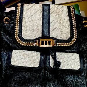 Rebecca minkoff black backpack